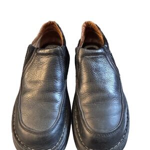 Born 8/41 Men's Black Leather Slip-On Shoes B3093 m/w